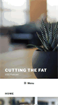 Mobile Screenshot of cuttingthefat.com